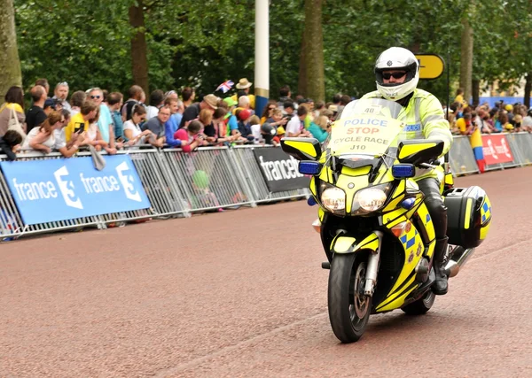 ตํารวจที่ Tour de France — ภาพถ่ายสต็อก