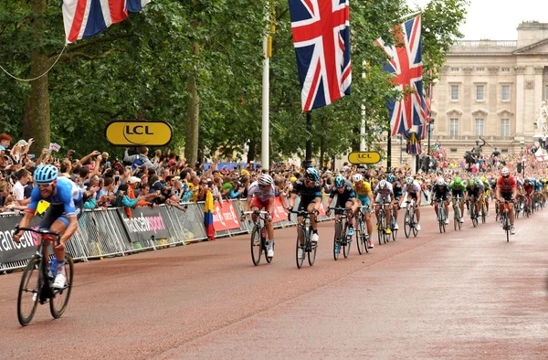 Тур де Франс в Лондоне, Великобритания — стоковое фото