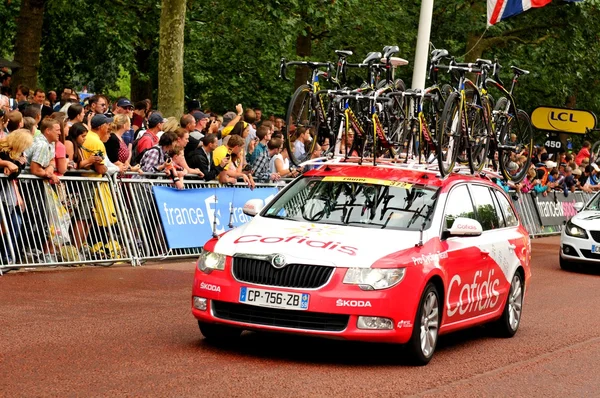 Cofidis team i tour de france — Stockfoto