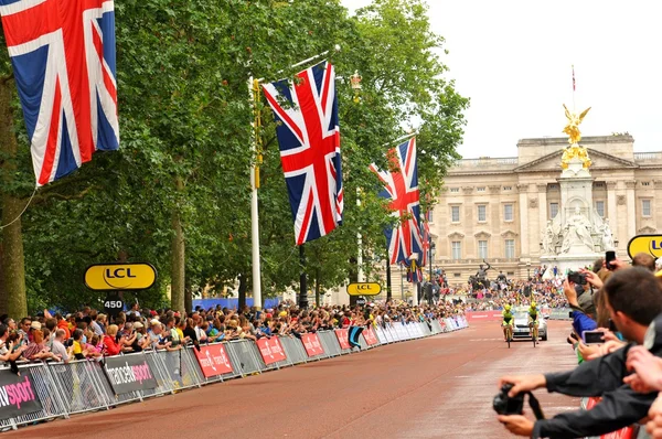 Tour de France i London, Storbritannien - Stock-foto
