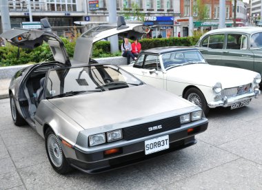Vintage delorean dmc-12 spor araba