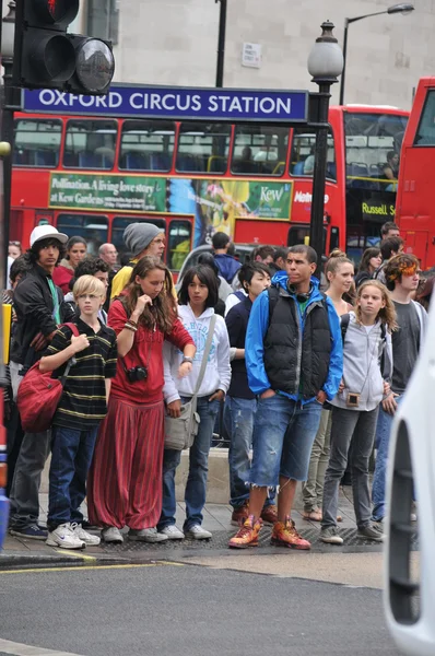 Oxford circus, Londyn — Zdjęcie stockowe