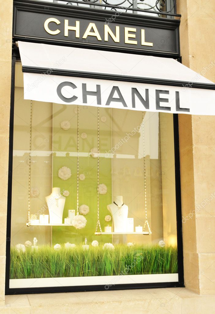 Chanel shop on Champs-Elysees in Paris