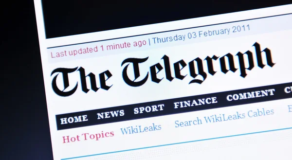 The Telegraph — Stock Photo, Image