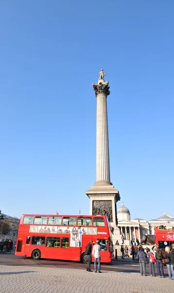 Trafalgar square, Londen — Stockfoto