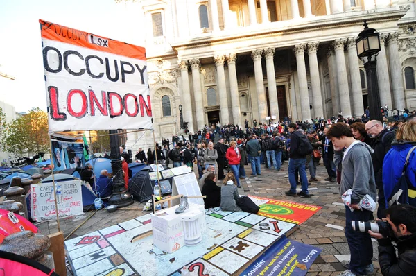 Occupy London — Stock Photo, Image