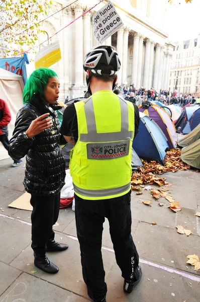 Occupy London — Stock Photo, Image