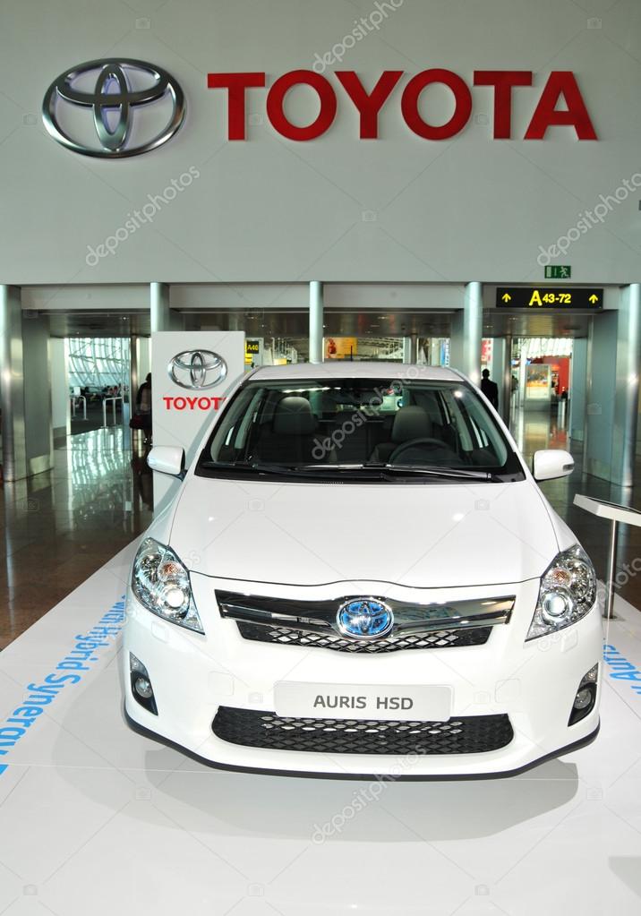 The new Toyota Auris HSD release from the famous automobile manufacturer