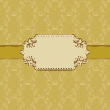 Tebrik kartı için şablon çerçeve tasarımı .