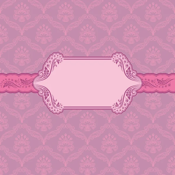 Tebrik kartı için şablon çerçeve tasarımı .