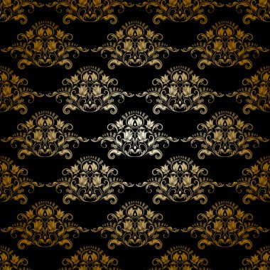 Damask Çiçeksiz desen