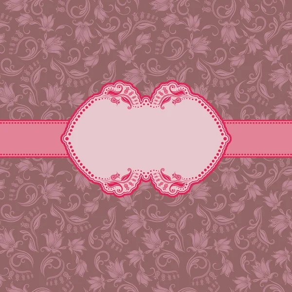 Tebrik kartı için şablon çerçeve tasarımı .