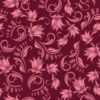 Kusursuz çiçek deseni