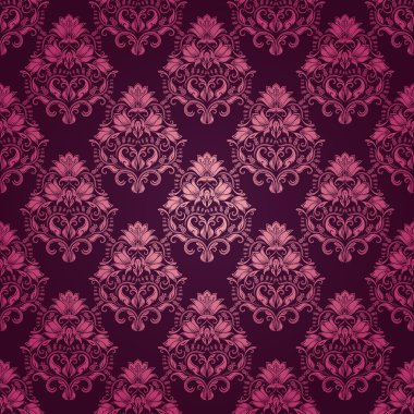 Damask Çiçeksiz desen