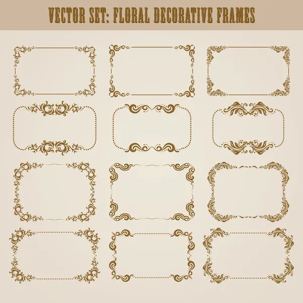 Decorative frame — Stock Vector