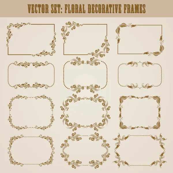 Decorative frame — Stock Vector