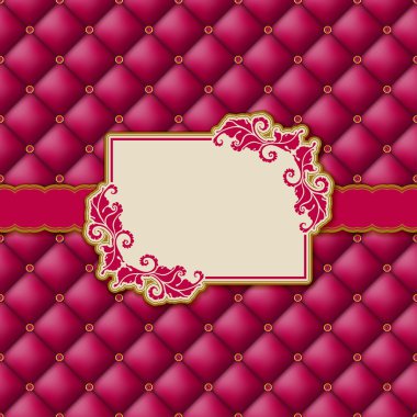 Tebrik kartı için şablon çerçeve tasarımı .