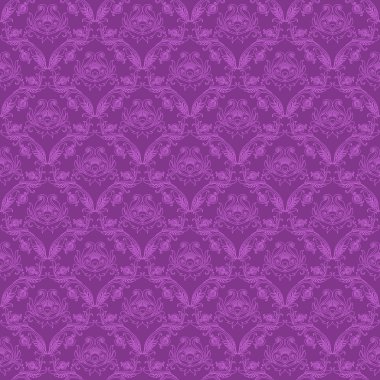 Damask Çiçeksiz desen