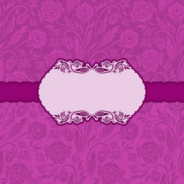 Tebrik kartı için şablon çerçeve tasarımı .