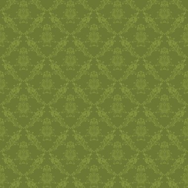 Damask Çiçeksiz desen