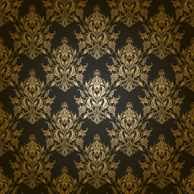 Damask Çiçeksiz desen.
