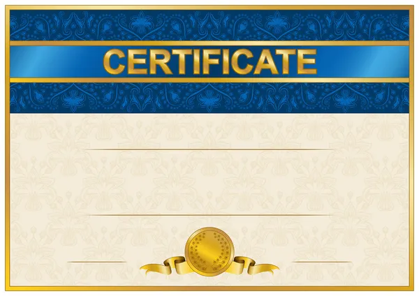 zarif şablonu bir sertifika, diploma