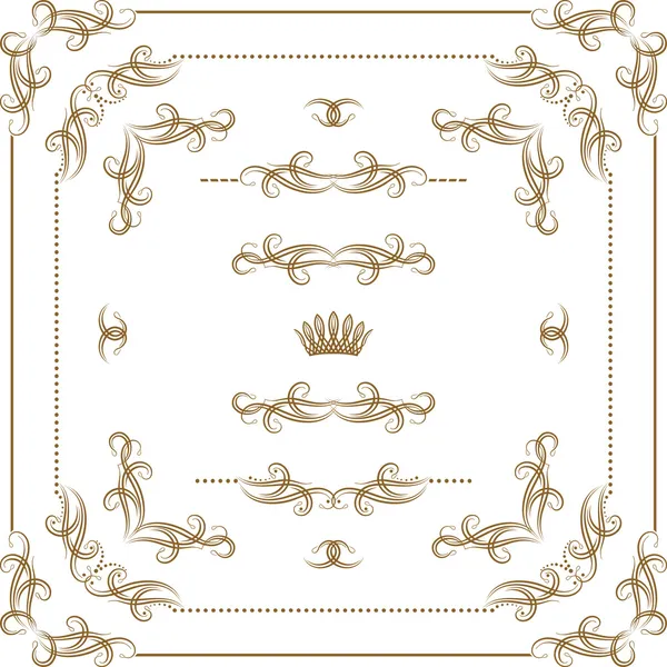 Decorative borders — Stock Vector