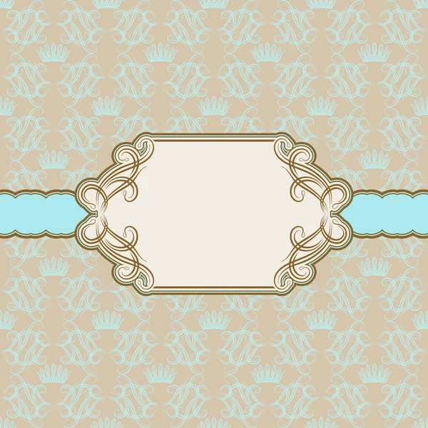 Tebrik kartı için şablon çerçeve tasarımı .