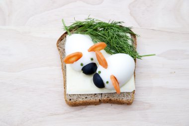 çocuklar için sandviç