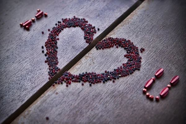 Achtergrond met tekst ik hou van je voor Valentijnsdag — Stockfoto