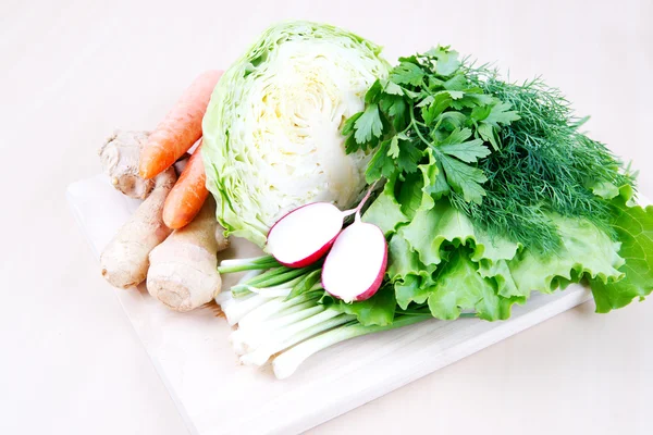 Свежие овощи . — стоковое фото
