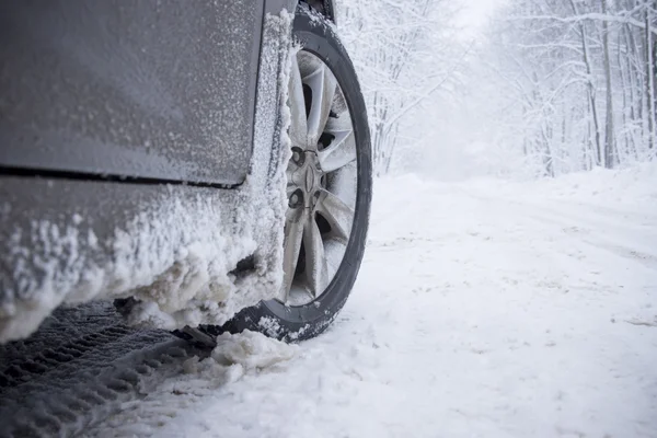 Vinter däck — Stockfoto