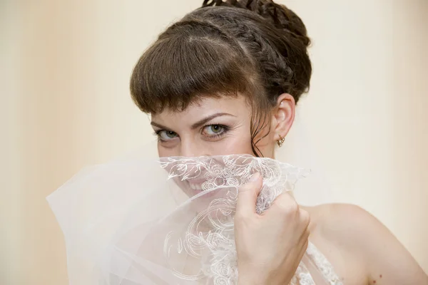 美しい若い花嫁 — ストック写真
