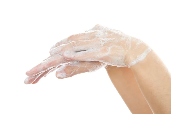 Wash female hands — Stock Photo, Image