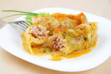 lahana ruloları