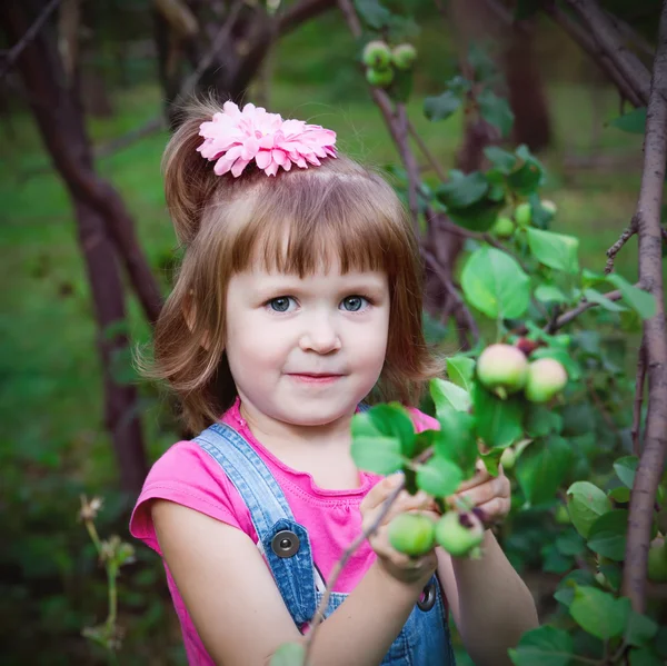 Little beautiful girl. — Stock Photo, Image