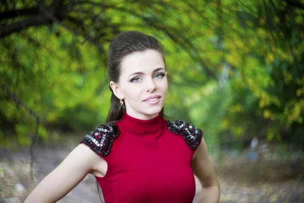 Summer beauty girl portrait — Stock Photo, Image