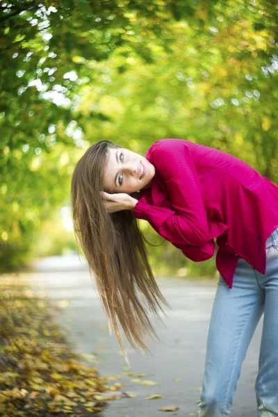 Sommer Schönheit Mädchen Porträt — Stockfoto