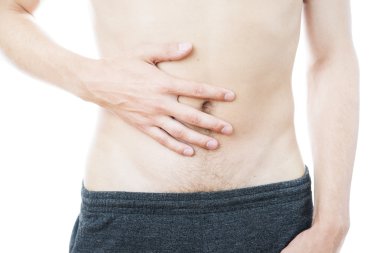erkeklerde karın ağrısı
