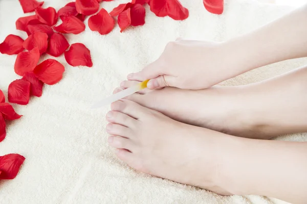 Foot care — Stock Photo, Image