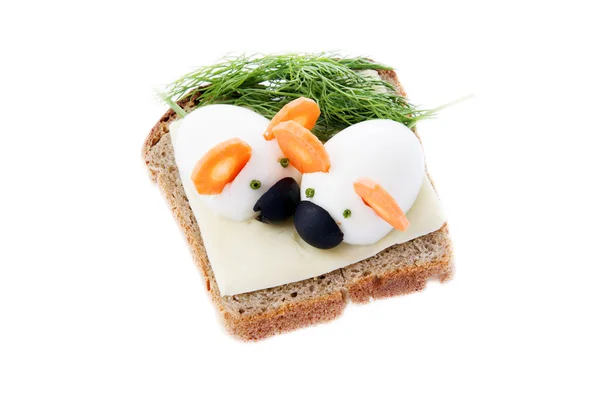 Sandwich for children — Stock Photo, Image