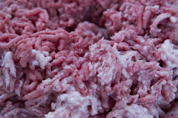 Minced pork and beef closeup — Stock Photo, Image