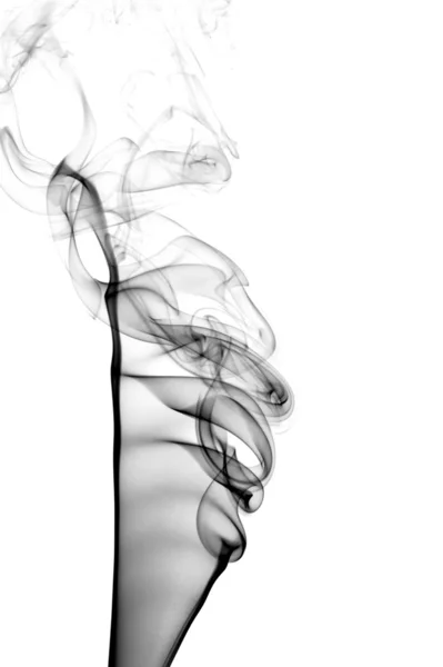 Izole koyu duman — Stok fotoğraf