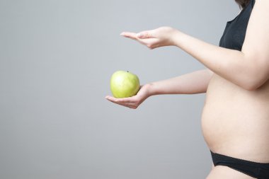 Genç kadının bedeni