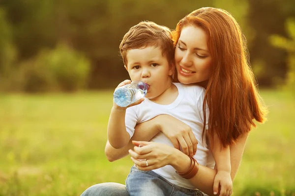 Happy family having fun. Stock Picture