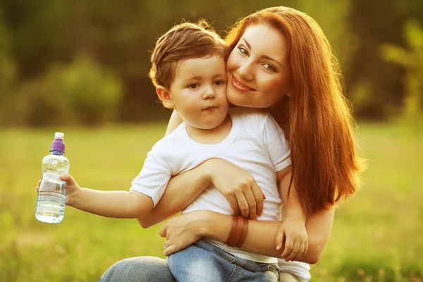 Happy family Stock Photo