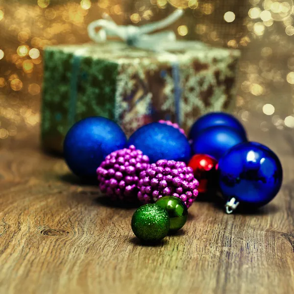 Kunst cristmas decoratie — Stockfoto