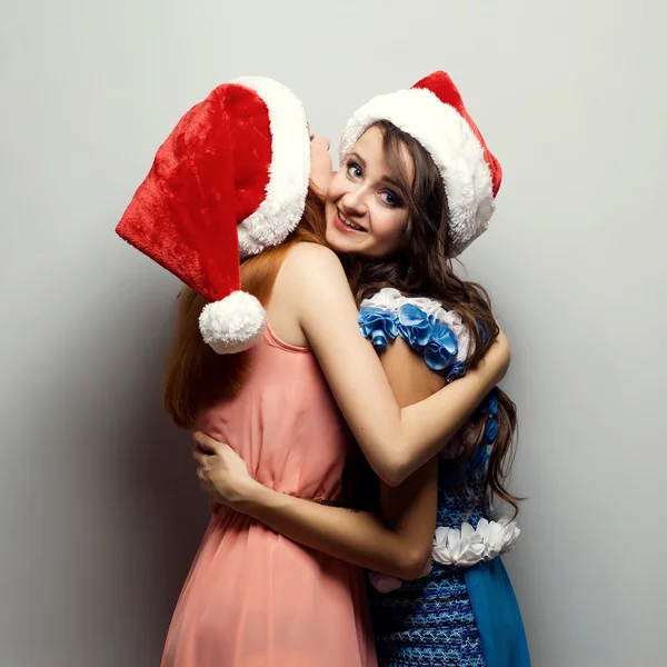 Cristmas girls — Stock Photo, Image