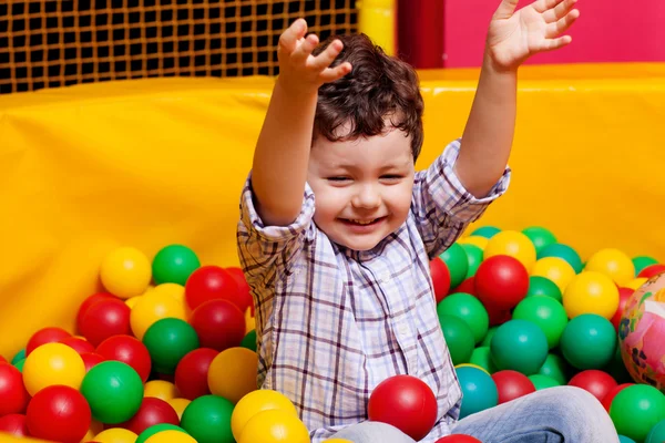 Little boy on playground — Stock Photo, Image