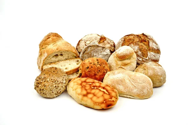 Olika bröd. — Stockfoto